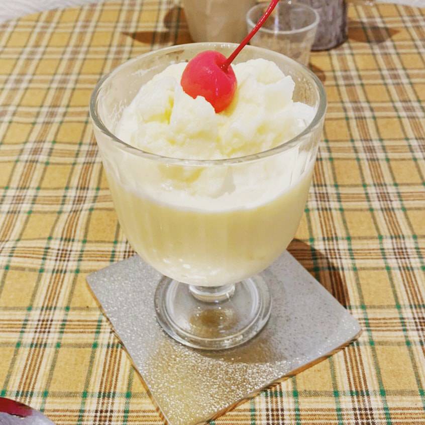 食べるミルクセーキ