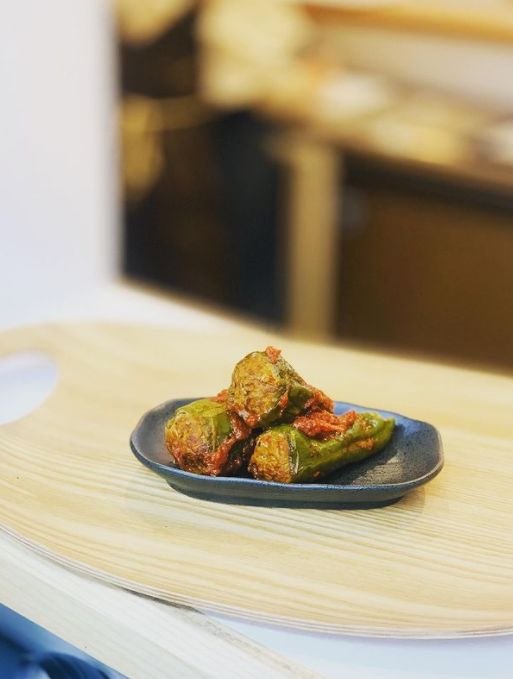 ピーマンの肉詰め